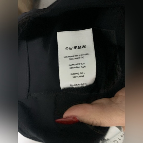 Veronica Beard crop crepe skinny pants black size 0 - Picture 12 of 12